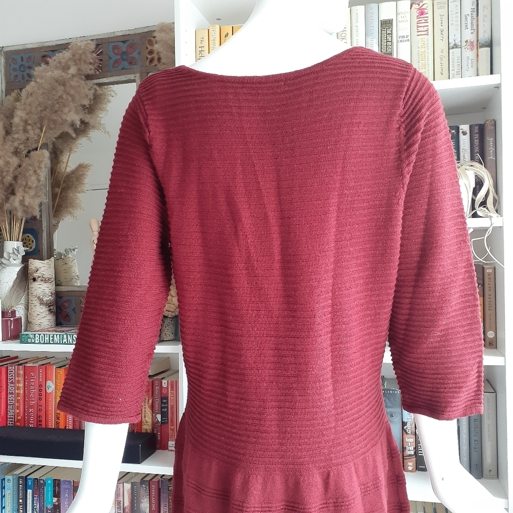BB Dakota knitted red dress - Picture 8 of 9